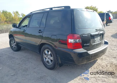 2005 Toyota Highlander V6 z USA, uszkodzony, nr VIN JTEEP21A350131799